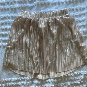 Crewcuts 2t gold skirt